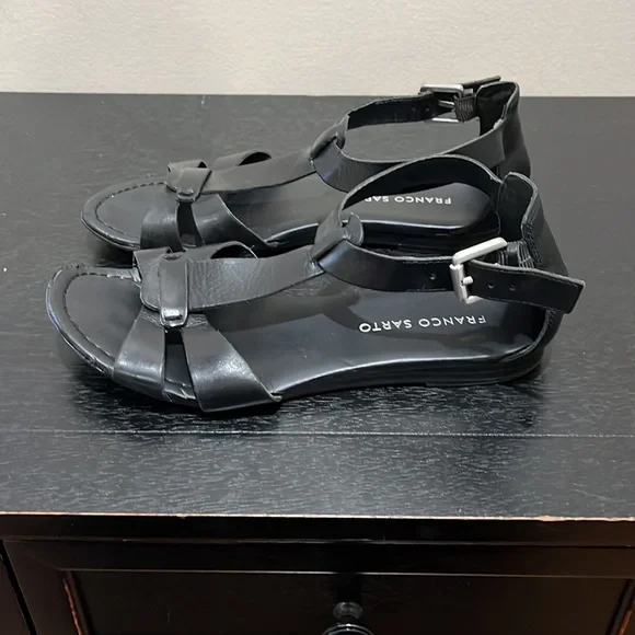 Franco Sarto Gracy Leather Sandals - Picture 4 of 8